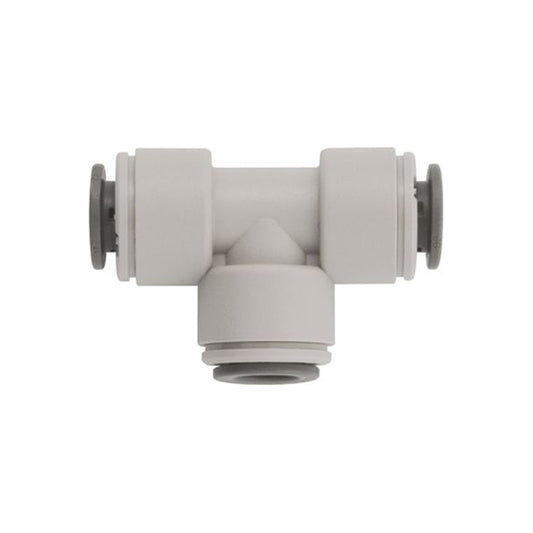 JG Speedfit Tube Couplings Equal Tee 3/8 Inch Plastic Grey Pack of 5
