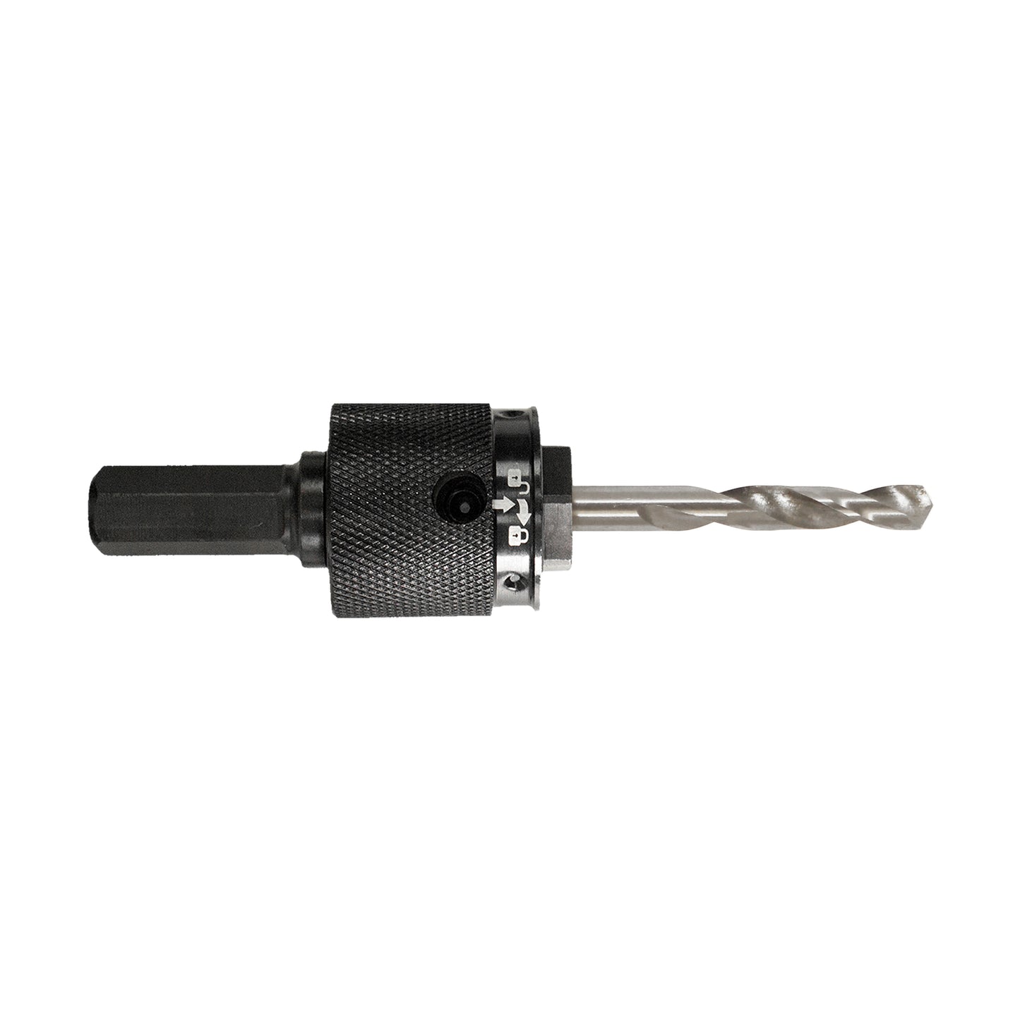 ABRACS Quick-Release Hole Saw Arbor - A1/A2, Thread Sizes 1/2"-20 UNF & 5/8"-18 UNF Qty 1