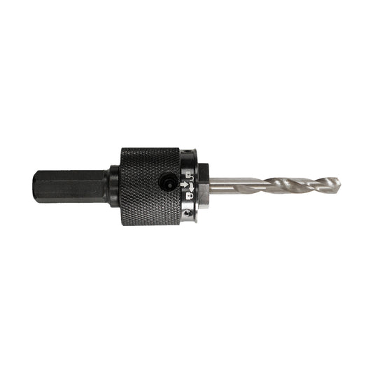 ABRACS Quick-Release Hole Saw Arbor - A1/A2, Thread Sizes 1/2"-20 UNF & 5/8"-18 UNF Qty 1