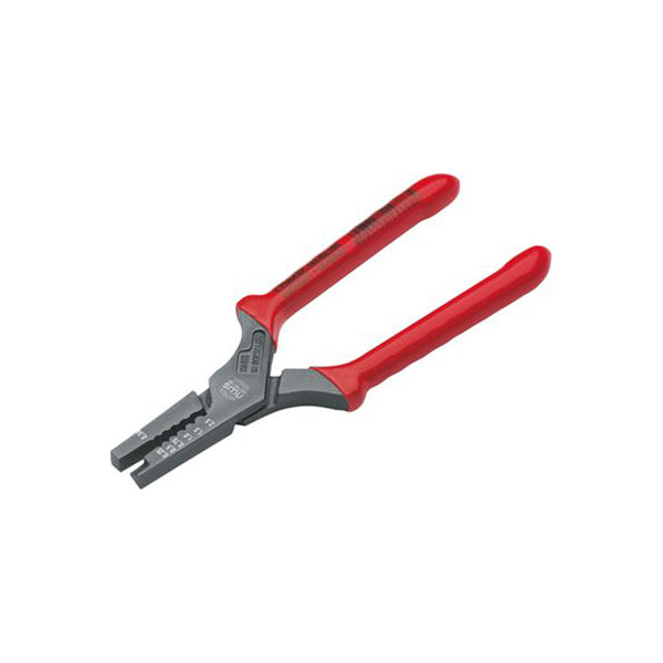 NWS Crimping Pliers + Bootlace Terminals Kit - Includes ~150 Terminals (0.5–2.5mm²), DIN 46228 Qty 1