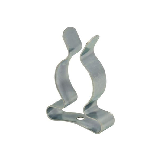 Tool Clip - Closed Type, 13–14mm (1/2"), Zinc?Plated Steel Pack of 100