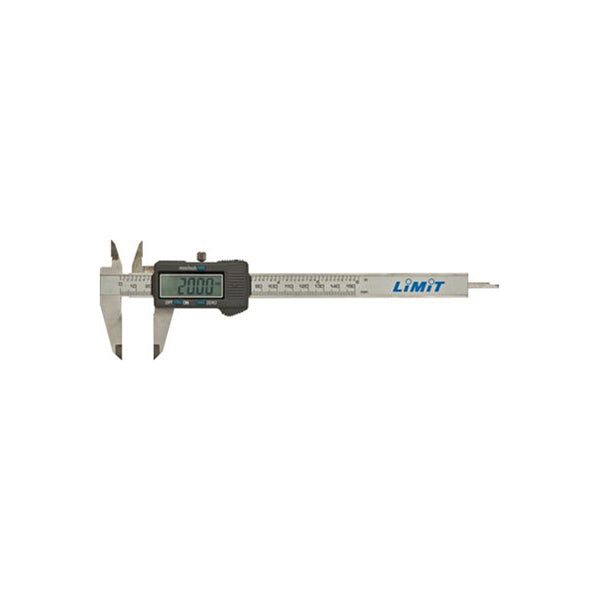 TENG Digital Vernier Caliper - Stainless Steel, 150mm Max Measurement, 0.01mm Accuracy, Supplied in Storage Box Qty 1