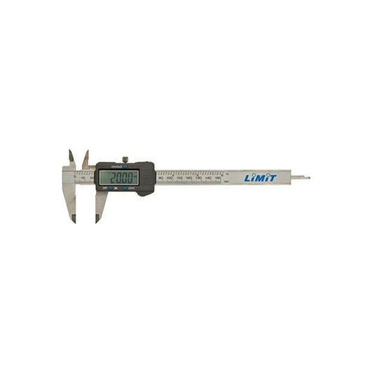 TENG Digital Vernier Caliper - Stainless Steel, 150mm Max Measurement, 0.01mm Accuracy, Supplied in Storage Box Qty 1