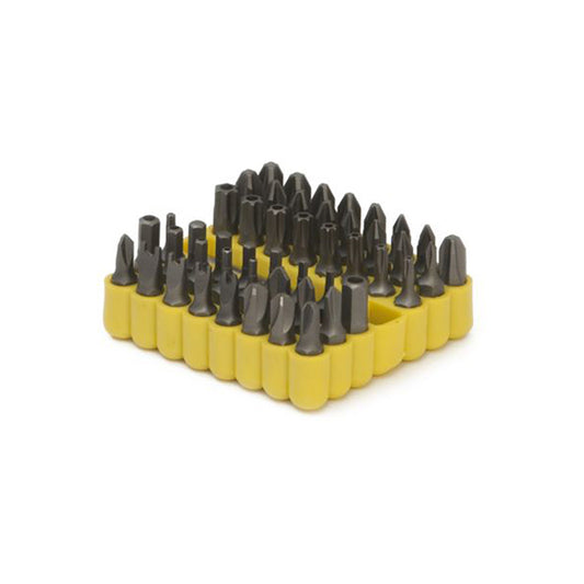 Laser Tamperproof Bit Set 1/4" 49pc Magnetic Holder Torq Spanner TPX Qty 1 Set