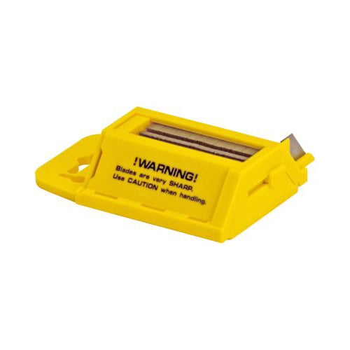 Heavy Duty Trim Knife Blades in Dispenser 100 Metal Blades Box of 100