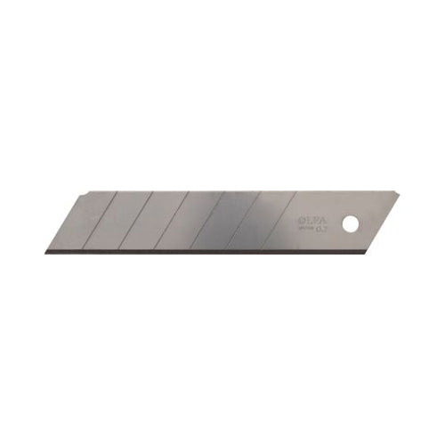 OLFA Trim Knife Blades 25mm Width Supplied in Plastic Storage Box Pack of 20