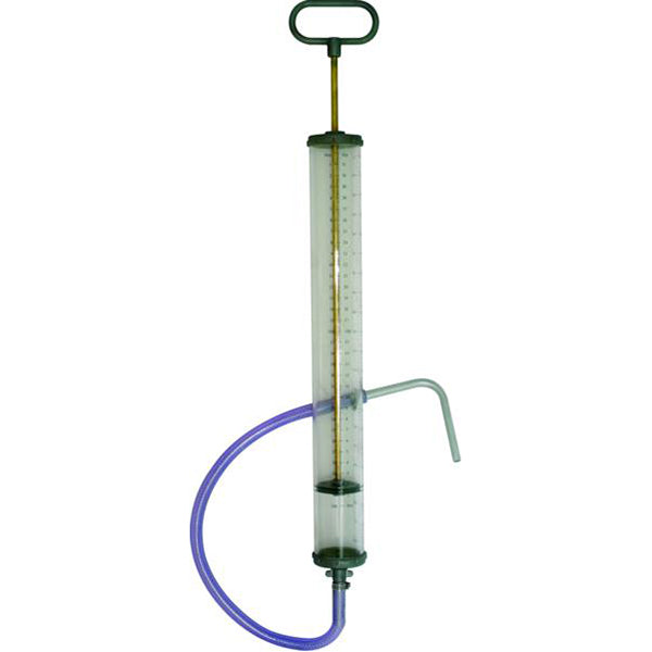 LASER LASER Evacuation/Dispensing Pump - 1 Litre Capacity, Removes Fluid from Cooling Systems, Polycarbonate Tube & Aluminium Handle Qty 1