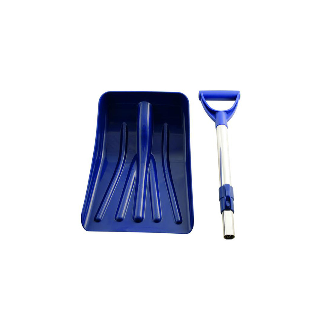 LASER Telescopic Snow Shovel - Aluminium, Heavy Duty Nylon Head, Extends 770–980mm Qty 1