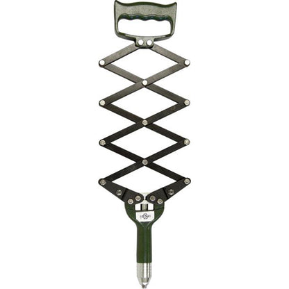 Accordion Riveting Pliers - Lazy Tong Riveter, With Interchangeable Nose Piece (2.4–4.8mm Rivets) Qty 1