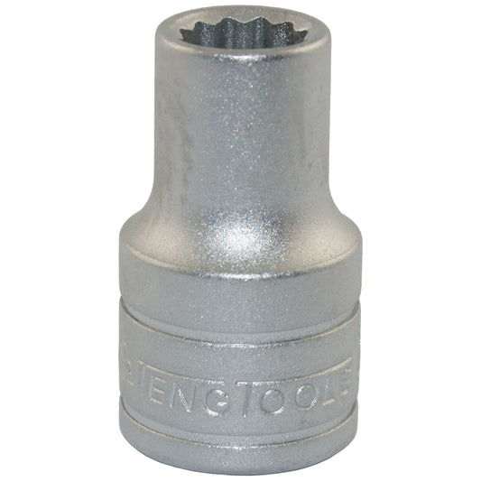 Teng Tools 1/2" Drive 12Pt Regular Socket 29mm Qty 1