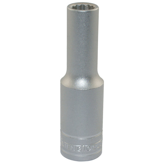 Teng Tools 1/2" Drive 12Pt Deep Socket 19mm Qty 1