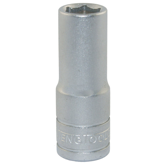 Teng Tools 3/8" Drive Deep Socket 6Pt 9mm Qty 1