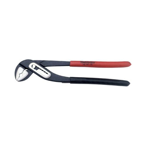TENG Water Pump Pliers - Classic Pattern, 250mm (10"), Serrated Jaws, Pipe Grip, Vinyl Coated Handles Qty 1