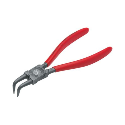 NWS Circlip Pliers - Internal Bent, 165mm, Ø19–60mm Circlip Capacity, Ø1.8mm Tip, DIN 5256 B Qty 1