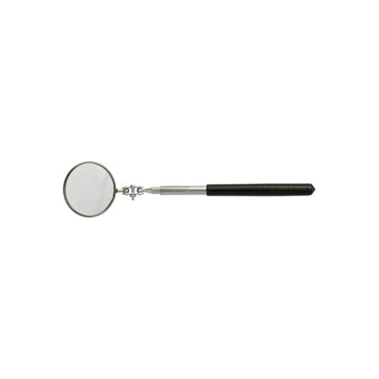 Inspection Mirror - Telescopic Round, 57mm Ø, Range 140–527mm, Adjustable Angle Qty 1