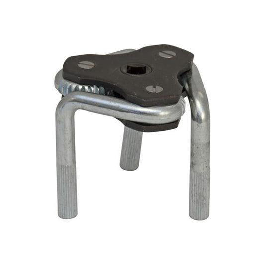 Oil Filter Wrench - Spider Type, Range 61–121mm (2 3/8"–4 3/4"), 3/8" Drive Qty 1
