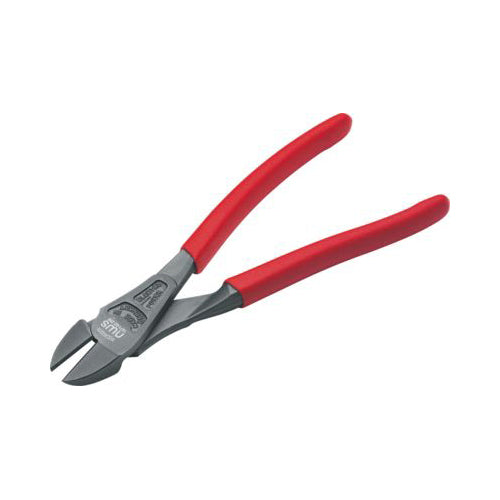 NWS Side Cutters - 180mm (7"), Plastic Coated Handles, Black Finish Heads, DIN ISO 5749 Qty 1