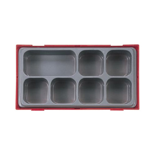 TENG Tool Tray - 7 Section Empty Tray, 265 x 142 x 50mm, Lightweight 0.29kg Qty 1