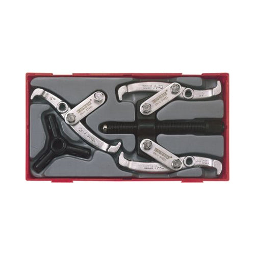 Teng Tools Tray Puller Set 2-in-1 6pc Convertible 2 & 3 Leg Puller 4 Inch Capacity Qty 1 Set