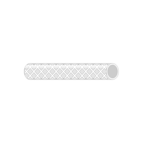 PVC Reinforced Tubing Clear 8mm ID x 13mm OD 250 PSI Not For Diesel Length 30 m Coil