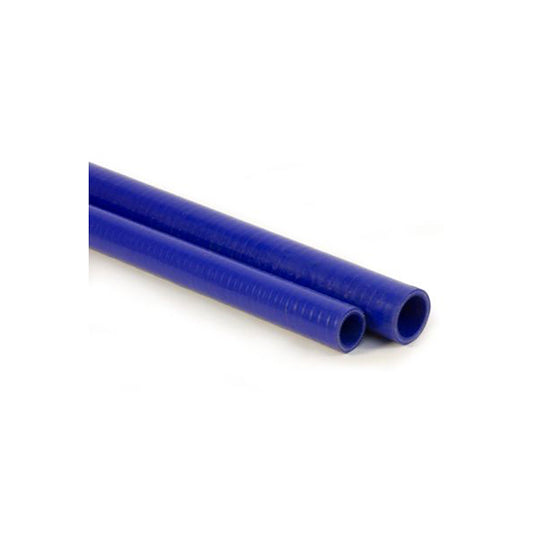 Blue Silicone Hose 9.5mm ID x 18.5mm OD 3 Ply Polyester Net Cooling Heating Systems Length 1 m