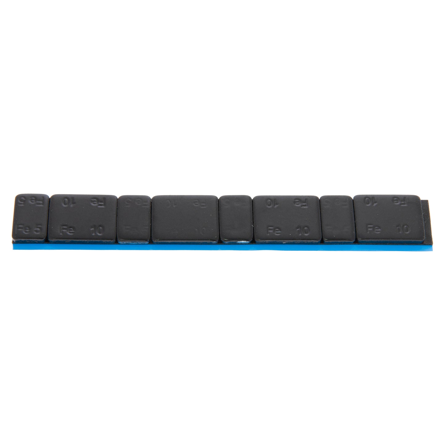 Black Wheel Weights 60g Strip (4 x 5g + 4 x 10g) 19x4x138mm General Use Pack of 100