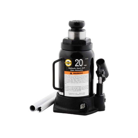 Hydraulic Bottle Jack 20 Tonne Capacity, 242–475mm Height, Heavy Duty Steel Qty 1