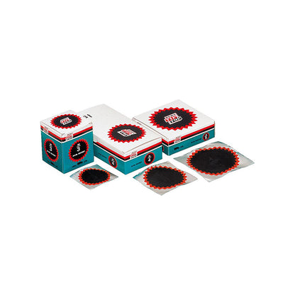 Rema Tip Top Tube Patches Red Edge No.4 75mm Cars Trucks Agricultural Tyres Box of 30