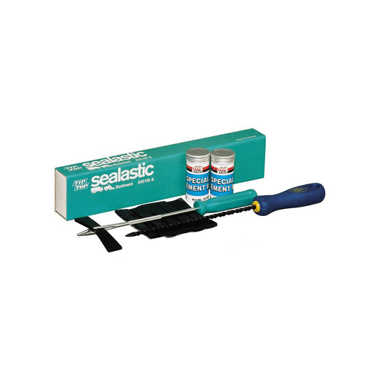 Rema Tip Top Sealastic Tyre Repair Kit Trucks & Tyres with Plugs Cement Tools Qty 1 Kit