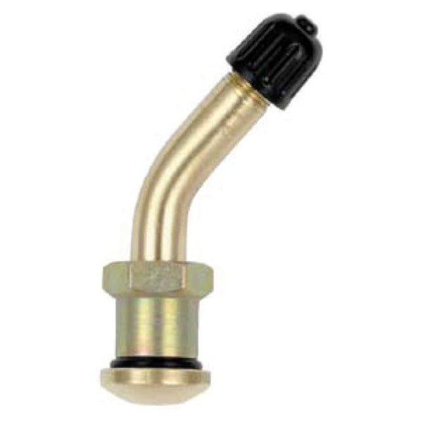 Clamp?In Tyre Valve Safety Hump 45° Truck 9.7mm Rim Hole Type 58MS Metal Qty 10