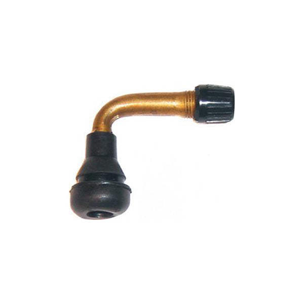 Tubeless Tyre Valve Snap-in 90 degrees Rim Hole 11.5mm Qty 10