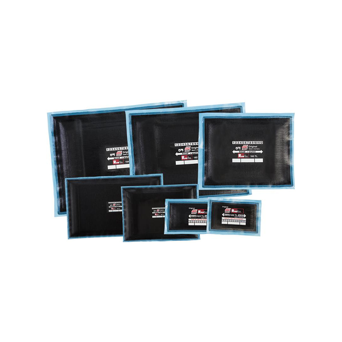 Rema Tip Top Radial Tyre Repair Patch 135TL 180x130mm 4 Ply Trucks Forklifts Qty 10