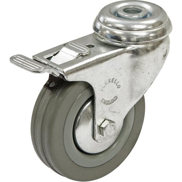Braked Castor - 3" Female Fitting, For 2 & 3 Motor Vacuums Pack of 1
