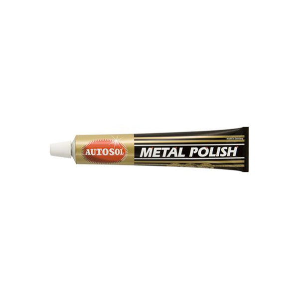 Autosol Metal Polish - 100g Tube, Cleans & Protects Chrome, Aluminium, Stainless Steel, Brass, Copper Qty 12