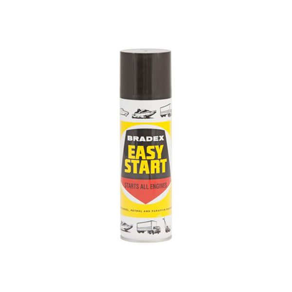 BRADEX Easy Start - 300ml Aerosol, Engine Starter for Petrol/Diesel/Paraffin Pack of 12