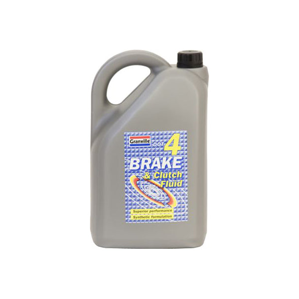 GRANVILLE GRANVILLE Brake/Clutch Fluid DOT4 - 5L Container Qty 1