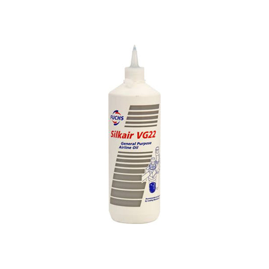 Fuchs SILKAIR VG22 Airline Oil 1L Bottle General Purpose Separates Readily from Water Qty 1