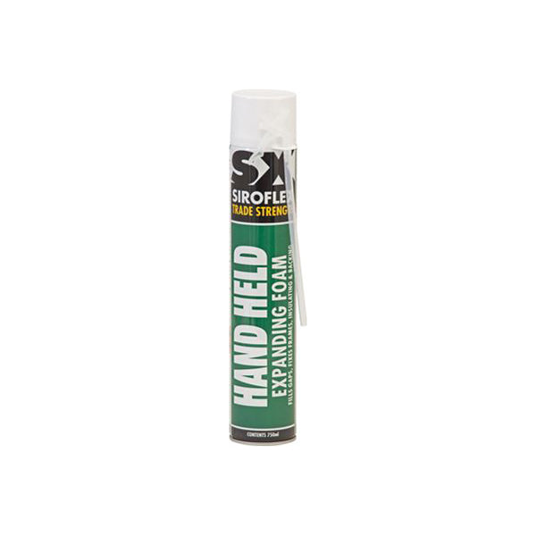 SX Expanding Foam - 750ml Aerosol, Trade Strength, For Sealing & Insulation Qty 1