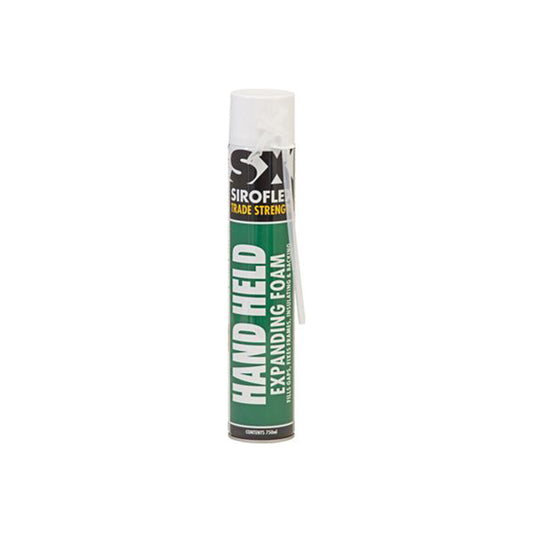 SX Expanding Foam - 750ml Aerosol, Trade Strength, For Sealing & Insulation Qty 1