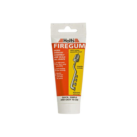 Holts HOLTS Firegum Exhaust Paste - 75g Tube, Gas?Tight Seal, 1000°C Resistant Pack of 12