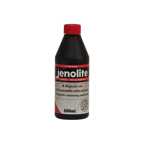 JENOLITE JENOLITE Rust Remover Liquid - 500ml Bottle, Spray/Brush/Immersion Application, Easy Wipe Finish Qty 1