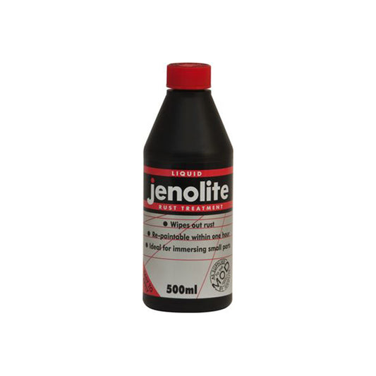 JENOLITE JENOLITE Rust Remover Liquid - 500ml Bottle, Spray/Brush/Immersion Application, Easy Wipe Finish Qty 1