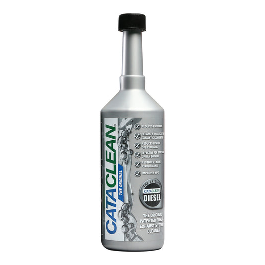 CATACLEAN CATACLEAN Diesel Cleaner - 500ml Bottle, Improves Economy, Reduces Emissions, Protects Catalytic Converters Qty 1