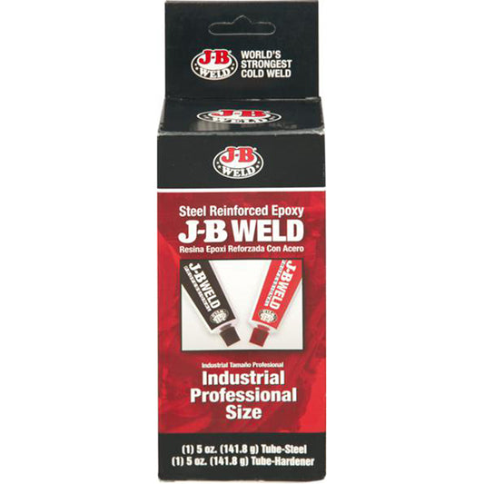J-B Weld JB Weld Industro Weld - 2 x 142g Tubes, Industrial Pack, 3960 PSI Strength, 315°C Max Temp Qty 1