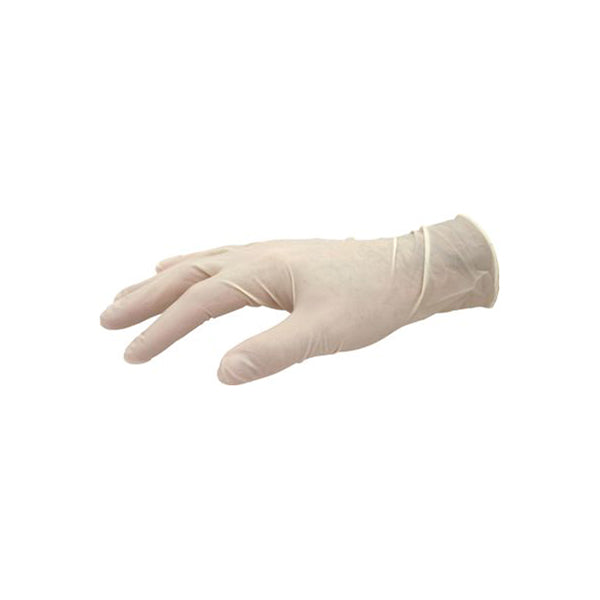 Latex Disposable Gloves - Size M, Powder-Free, Comfortable Fit Boxes of 10 x 100