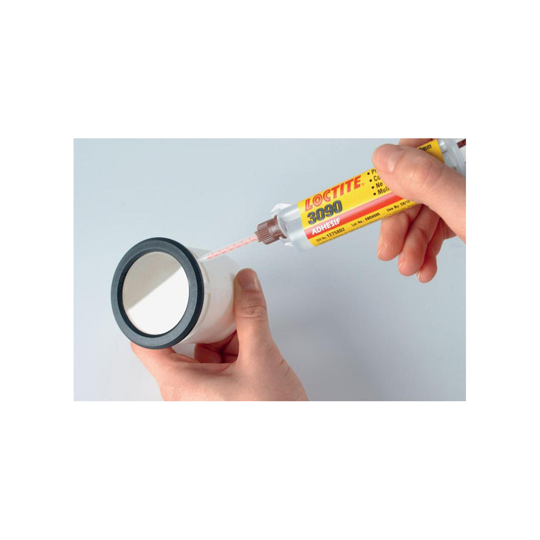 LOCTITE 3090 Two?Component Gel 10g Dispenser Kit Bonds Plastics Rubbers Metals Qty 1