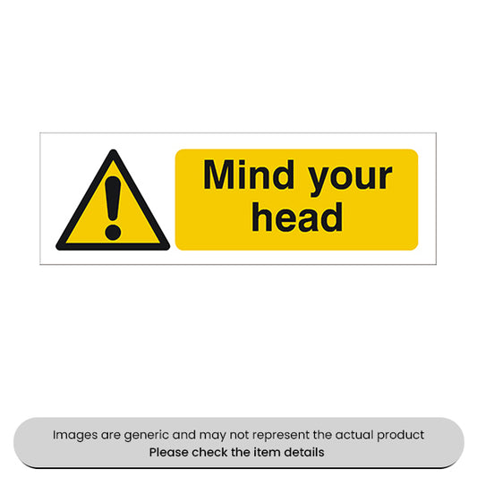 Mind Your Head Foamex 120X360MM Pack Qty 1