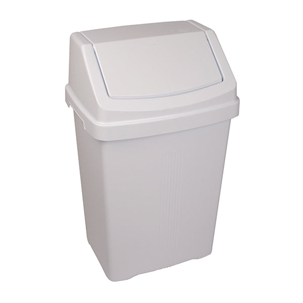 Swing Bin - 50L, Tough Polypropylene, Lift?Off Lid, Easy Clean Qty 1
