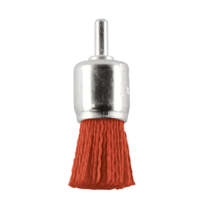 ABRACS Red Filament Strip Brush 100mm Non Spark For Deburring Surface Treatment Cleaning Qty 1