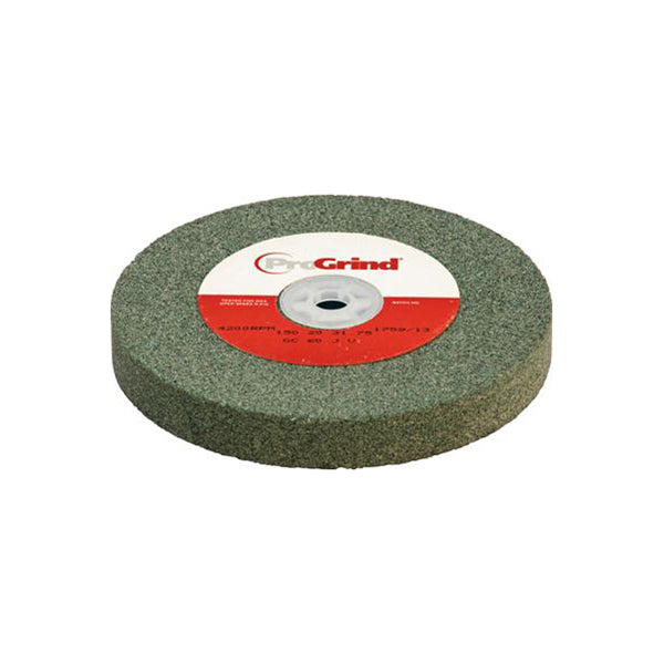 Abracs Bench Grind Wheel Silicon Carbide 150x20mm P80 Max RPM 5095 Qty 1
